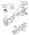 Dodge Viper Hood Hinge Diagram - 4865638AC