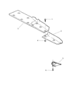 1994 Jeep Grand Cherokee Exhaust Heat Shield Diagram - 55296097