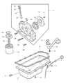 Chrysler PT Cruiser Dipstick Diagram - 4777959AA