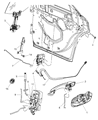 Chrysler 300 Window Regulator Diagram - 5065472AF