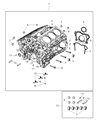 Ram C/V Crankshaft Seal Diagram - 5184285AG
