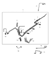 2014 Chrysler 300 Brake Line Diagram - 68057673AF