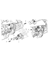 2004 Dodge Neon Starter Motor Diagram - 4727314AB