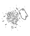 Dodge Durango Timing Cover Diagram - 5134142AA