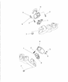 Dodge Ram Van Engine Mount Diagram - 52021319AB