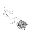 Dodge Shift Cable Diagram - 68085873AD