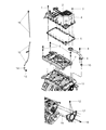 Dodge Magnum Crankshaft Seal Diagram - 4663870AB