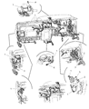 Dodge Dakota Relay Block Diagram - 56038265AE