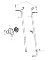 Ram Thermostat Housing Diagram - 53022168AB