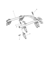 Jeep Grand Cherokee Fuel Injector Diagram - 53032145AA