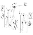 2022 Chrysler Pacifica Seat Belt Diagram - 6EB01DX9AC