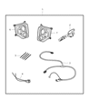 Jeep Liberty Fog Light Diagram - 82210791