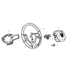 Ram Steering Wheel Diagram - 1YH40GTVAB