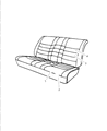 1999 Chrysler Sebring Seat Cushion Diagram - RM532AZAA