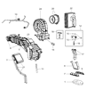 Chrysler Aspen A/C Expansion Valve Diagram - 68027237AA