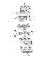 2008 Chrysler Pacifica Exhaust Manifold Diagram - 4648954AB