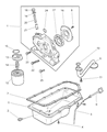 1998 Dodge Neon Dipstick Tube Diagram - 4667352