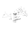 Dodge Journey Blower Control Switches Diagram - 6MP751X9AA