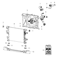 Jeep Radiator Hose Diagram - 68297844AC