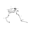 Chrysler Coolant Reservoir Diagram - 5058372AE