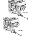 2004 Dodge Dakota Power Steering Hose Diagram - 52110355AA