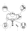Jeep Wrangler Rack And Pinion Diagram - 52089046AC