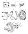 Chrysler PT Cruiser Brake Bleeder Screw Diagram - 5114495AB
