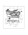 Ram Headlight Diagram - 68477265AA