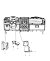 2012 Jeep Wrangler Transmitter Diagram - 68209837AA