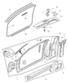 Dodge Ram 3500 Door Check Diagram - 55275238