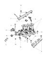 Jeep Commander Coolant Temperature Sensor Diagram - 5149096AB