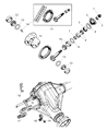 Jeep Wrangler Differential Diagram - 68003553AA