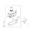 Jeep Fuel Water Separator Filter Diagram - 68084905AG