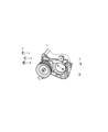 Ram ProMaster 2500 Power Steering Pump Diagram - 68192878AA