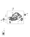 Dodge Durango Transfer Case Seal Diagram - 68084595AA