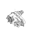 2002 Jeep Grand Cherokee Transfer Case Diagram - RL098871AE