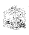 2007 Jeep Liberty Coolant Reservoir Diagram - 52079702AF