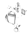 Jeep Commander Headlight Diagram - 55396537AI