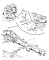Dodge Durango Hydraulic Hose Diagram - 52855278AA