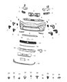 Dodge Durango Air Deflector Diagram - 68466312AA