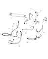 2007 Jeep Commander Power Steering Hose Diagram - 52080154AB