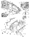 Jeep A/C Service Cap Diagram - 5101913AA