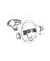2014 Chrysler 300 Steering Wheel Diagram - 1VT84DX9AB