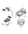 Jeep Wrangler Oil Pan Gasket Diagram - 68027587AA