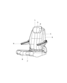 Ram C/V Seat Heater Diagram - 68111355AB