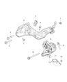 2020 Ram 1500 Engine Mount Diagram - 68248781AB