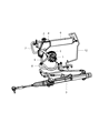 2007 Jeep Grand Cherokee Power Steering Pump Diagram - 52124461AA