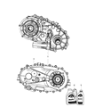 Ram 3500 Transfer Case Diagram - RL123025AB