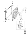 Jeep Radiator Hose Diagram - 68056029AF