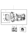 2011 Dodge Challenger Torque Converter Diagram - RL004096AA